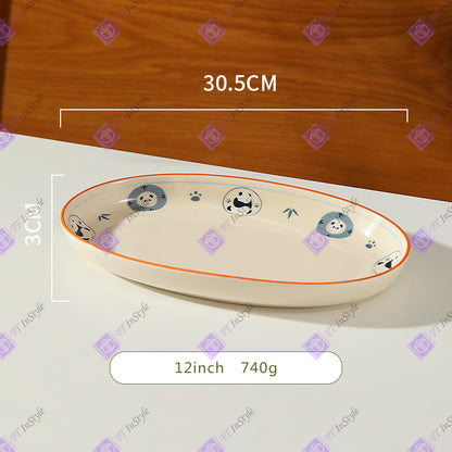 Porcelain - Kitchen, Dining, Panda Theme