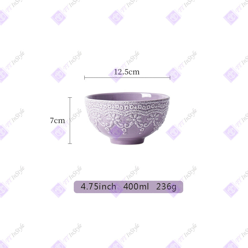 瓷器 - 厨房、餐厅、雕塑和紫罗兰