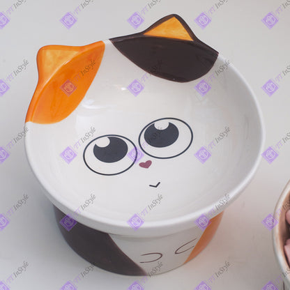 宠物用品 - 瓷碗及竹架