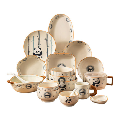 Porcelain - Kitchen, Dining, Panda Theme