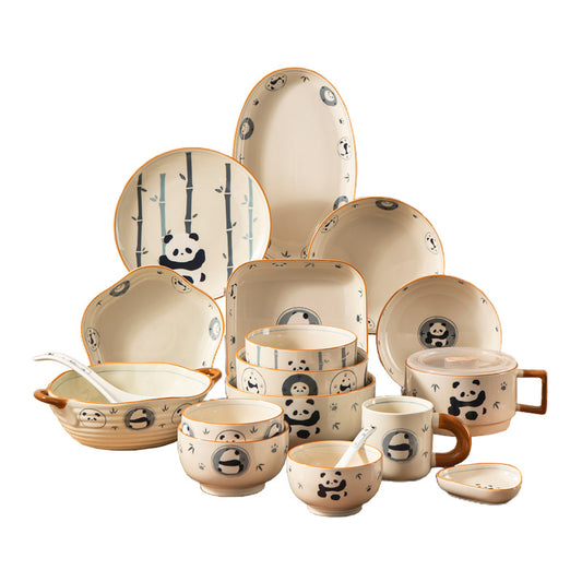 Porcelain - Kitchen, Dining, Panda Theme