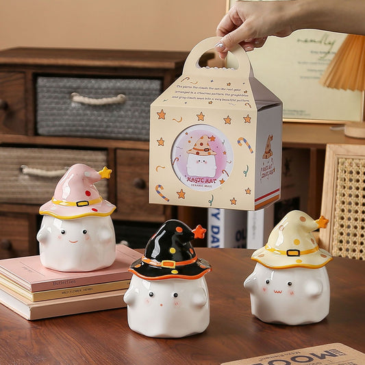 Porcelain - Mugs (Halloween Phantom, with gift box)