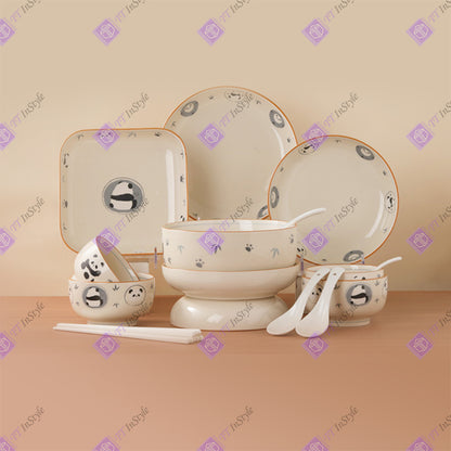 Porcelain - Kitchen, Dining, Panda Theme
