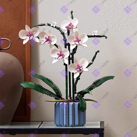Toy Building Block - Flower (Orchid)