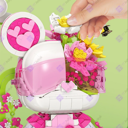 Toy Building Block - Flower (Interstellar Bear)