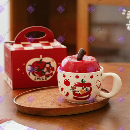 Porcelain - Mugs (Apple, with gift box)