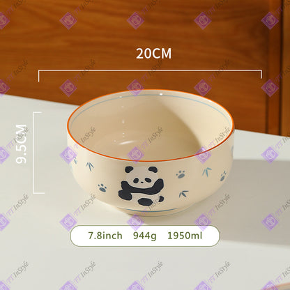 Porcelain - Kitchen, Dining, Panda Theme