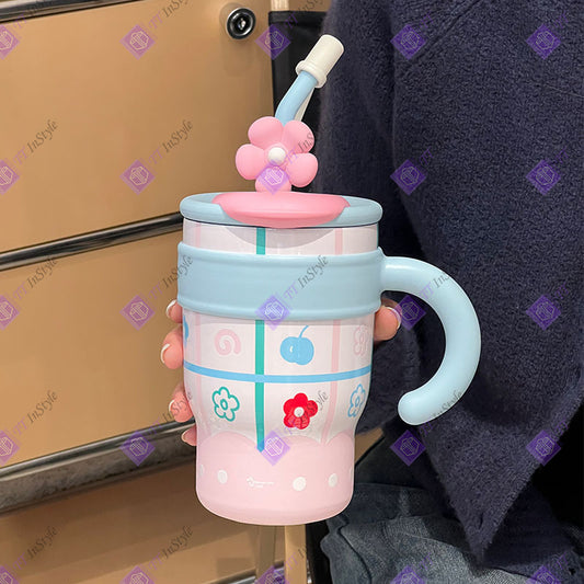 Water Bottle - Tumblers (Sporty & Cute Design)