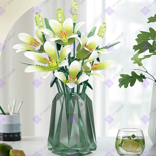 Toy Building Block - Flower (Lily)