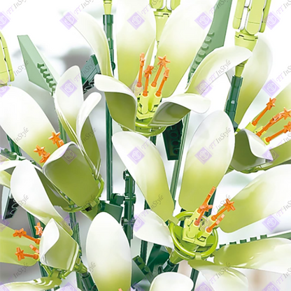 Toy Building Block - Flower (Lily)