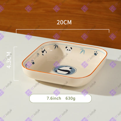 Porcelain - Kitchen, Dining, Panda Theme