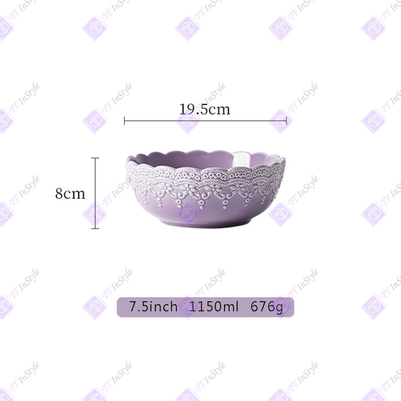 瓷器 - 厨房、餐厅、雕塑和紫罗兰