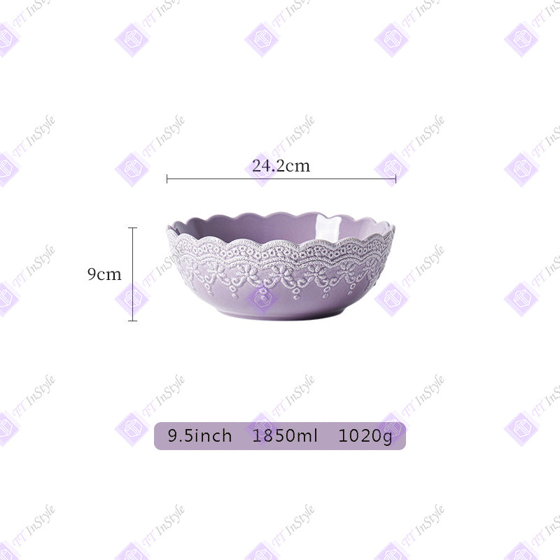 瓷器 - 厨房、餐厅、雕塑和紫罗兰