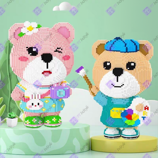 Toy Building Block - Cartoon (Bears)