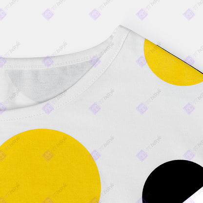 Minions T-shirt Polka Dot (white)