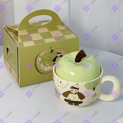 Porcelain - Mugs (Apple, with gift box)