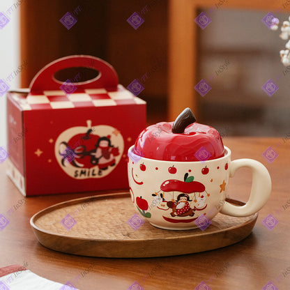 Porcelain - Mugs (Apple, with gift box)