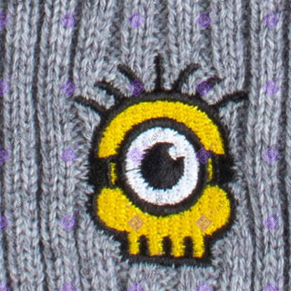 Minions Beanie EYE (grey)
