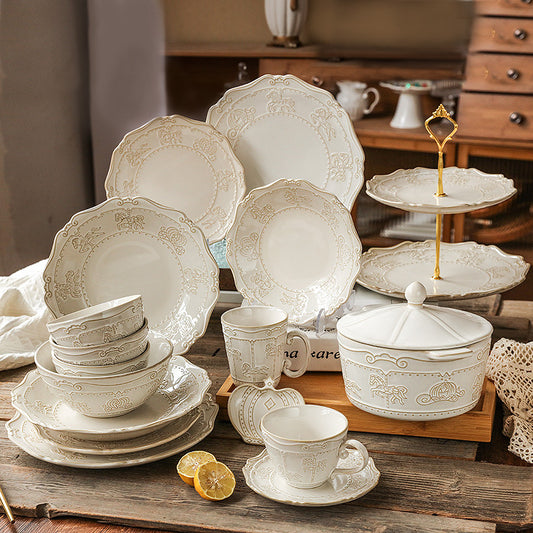 Porcelain - Kitchen, Dining, Vintage French Family Style