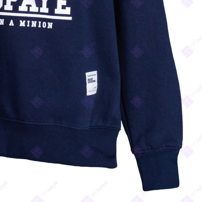 Minions Hoodies POOPAYE (navy blue)