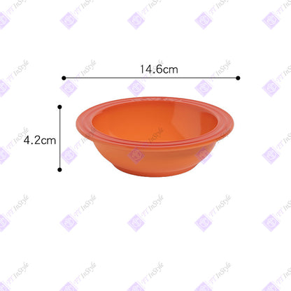 Pet Ware - Quality Porcelain Bowls & Polypropylene Stands (Macaroon Color)