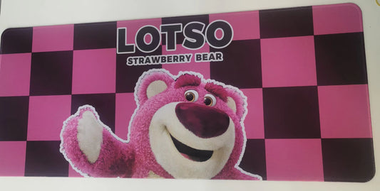 Strawberry bear mat/ table mat/ mouse mat