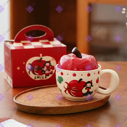 Porcelain - Mugs (Apple, with gift box)