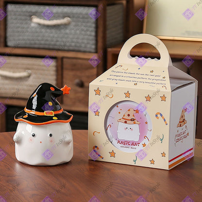 Porcelain - Mugs (Halloween Phantom, with gift box)