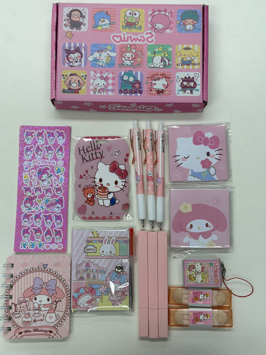 Colorful stationary toys set (Pink/yellow/blue/purple/mixed color) for children and Kidz