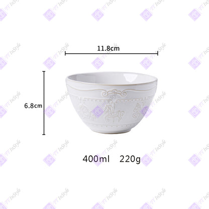 Porcelain - Kitchen, Dining, Vintage French Family Style