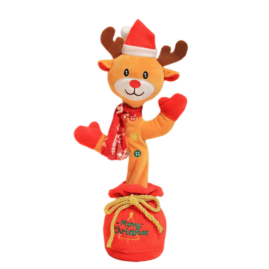 Electric Christmas Dancing Elk Snowman Penguin Doll