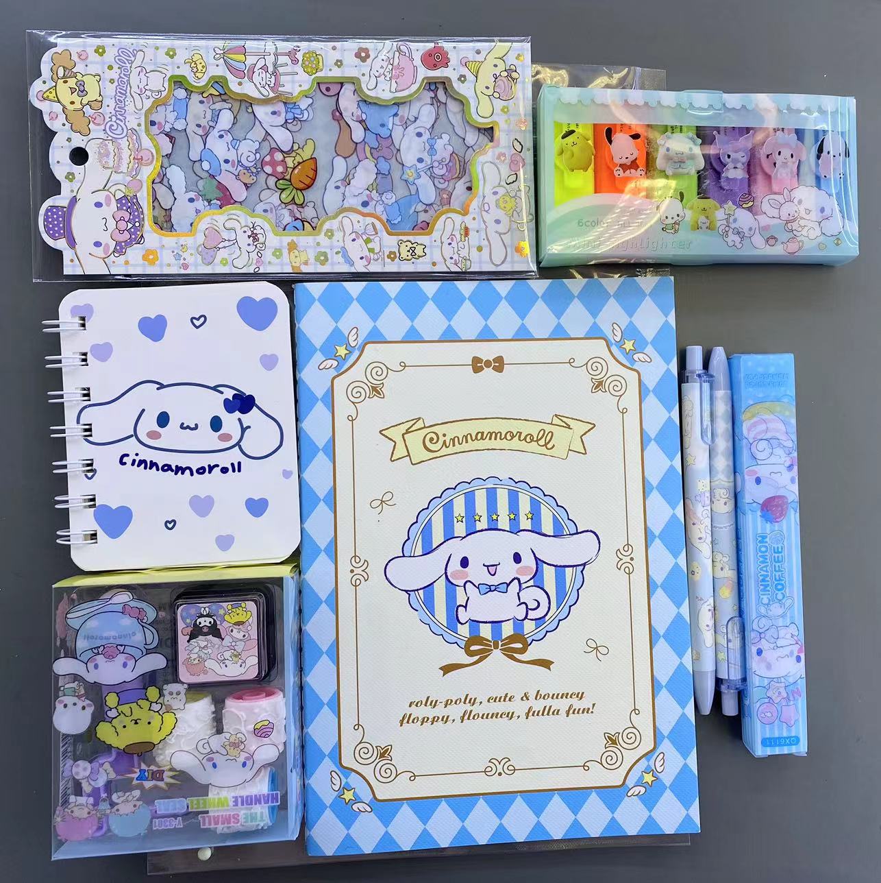 【4】San Stationary Set For Children And Family Pick On Live