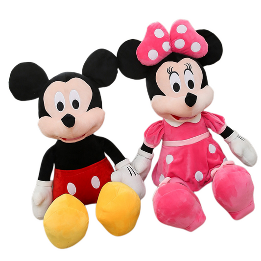 Micky and Minnie mouse plush toy