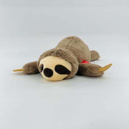 Lying lazy crocodile fox raccoon sloth plush toy