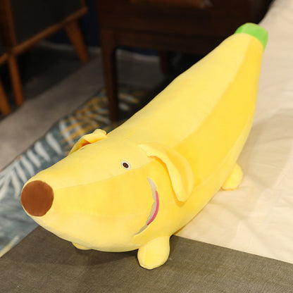 Giant cute banana dog