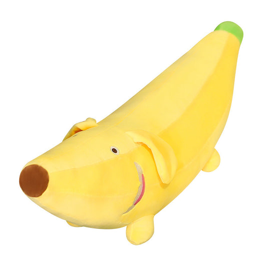 Giant cute banana dog